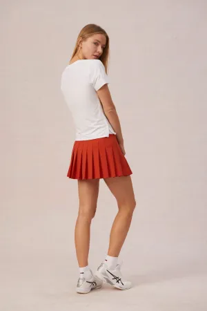 Formal Look Date-Night DonnaSport Pleated Skirt - Siena