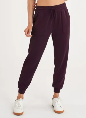No Gap Waist Construction Timeless Style Patch Pocket Lounge Jogger