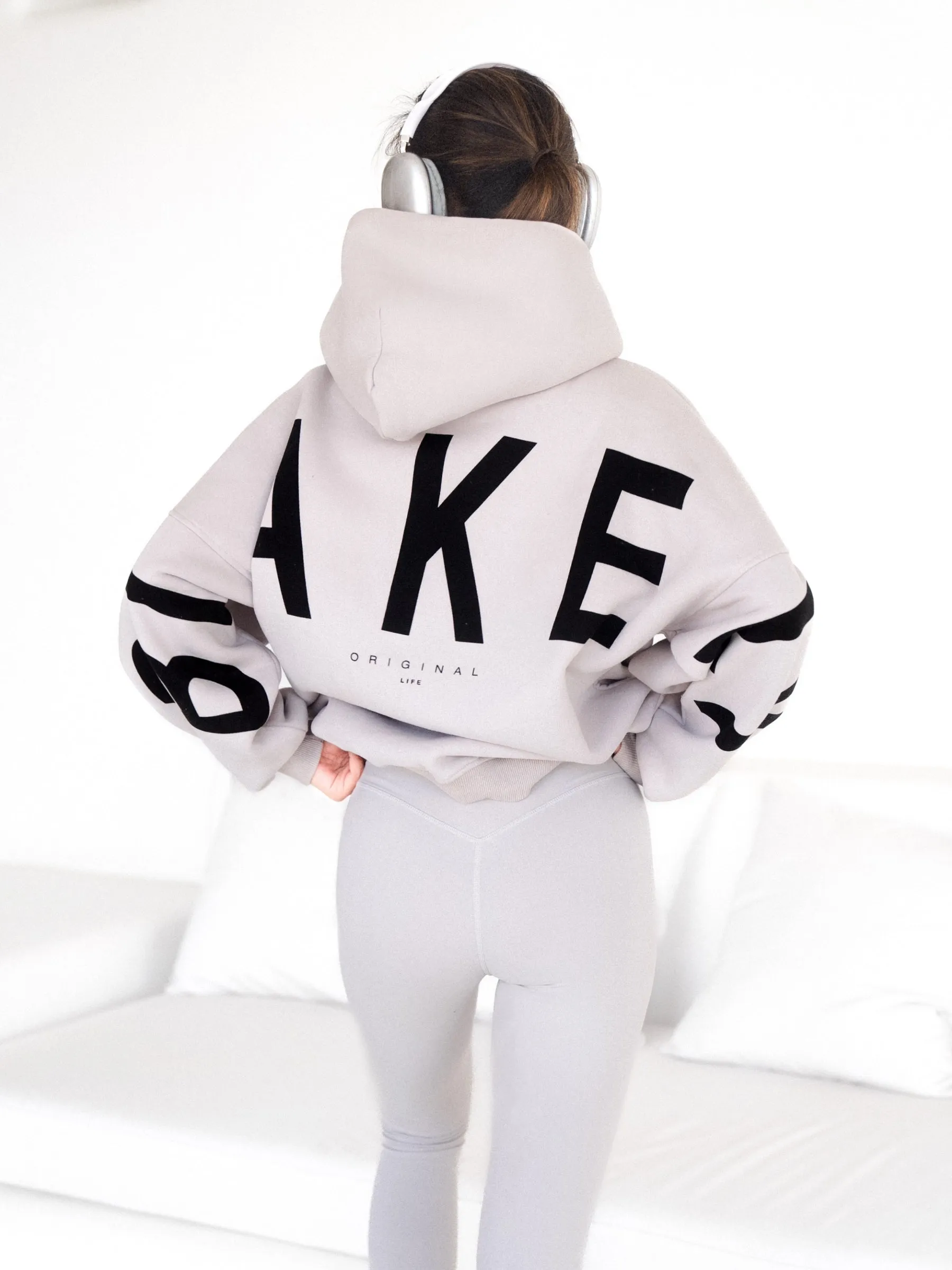 Peccary like Isabel Oversized Hoodie - Stone