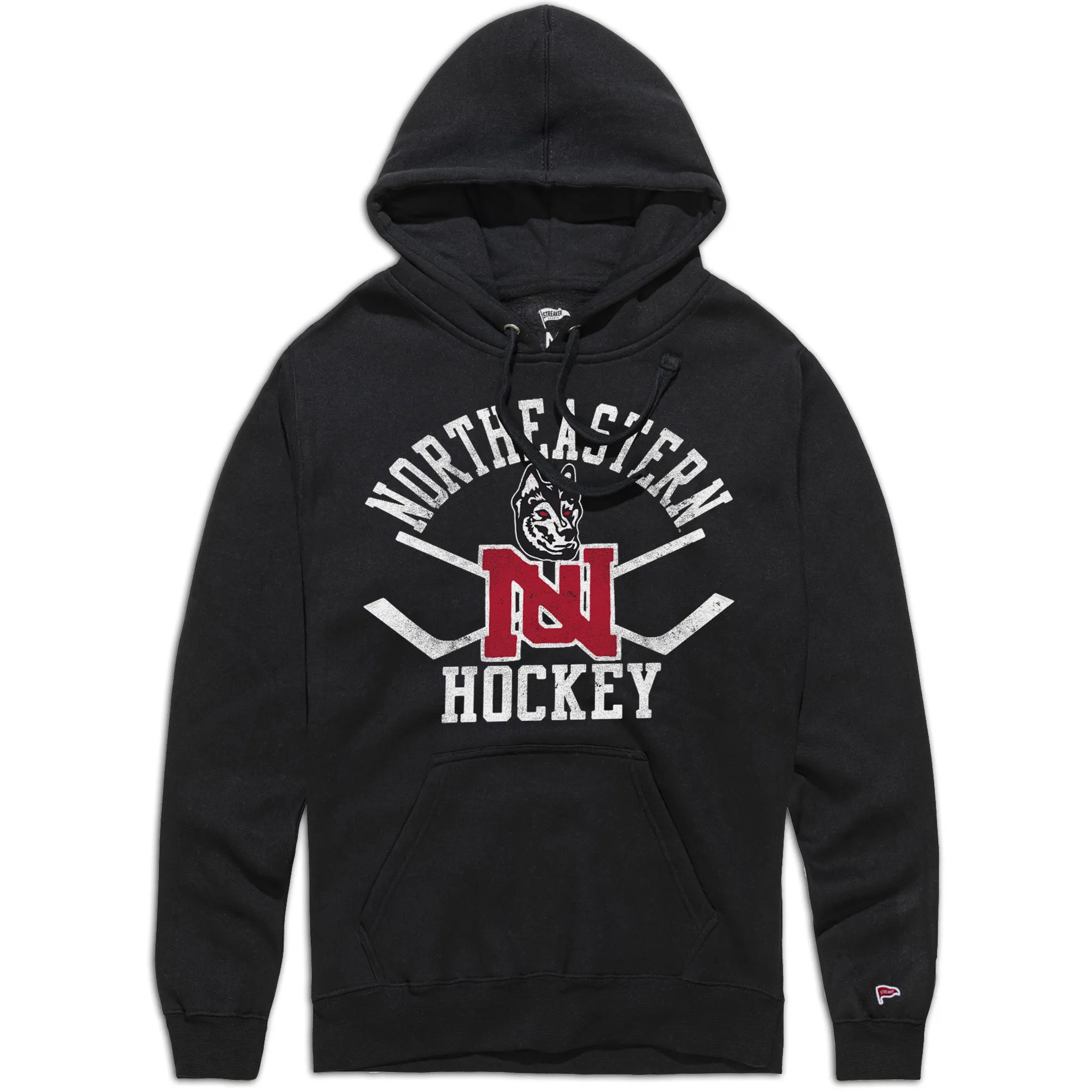 Brushtail possum like Leopard like Northeastern Vintage Hockey Hoodie