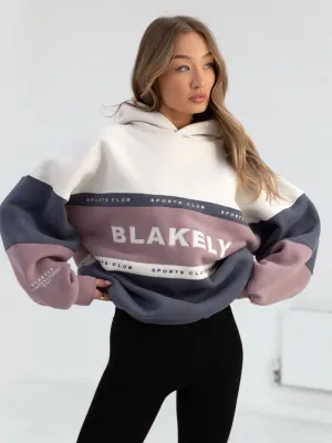 Alpine Oversized Hoodie - Dusty Pink Durable Stitching
