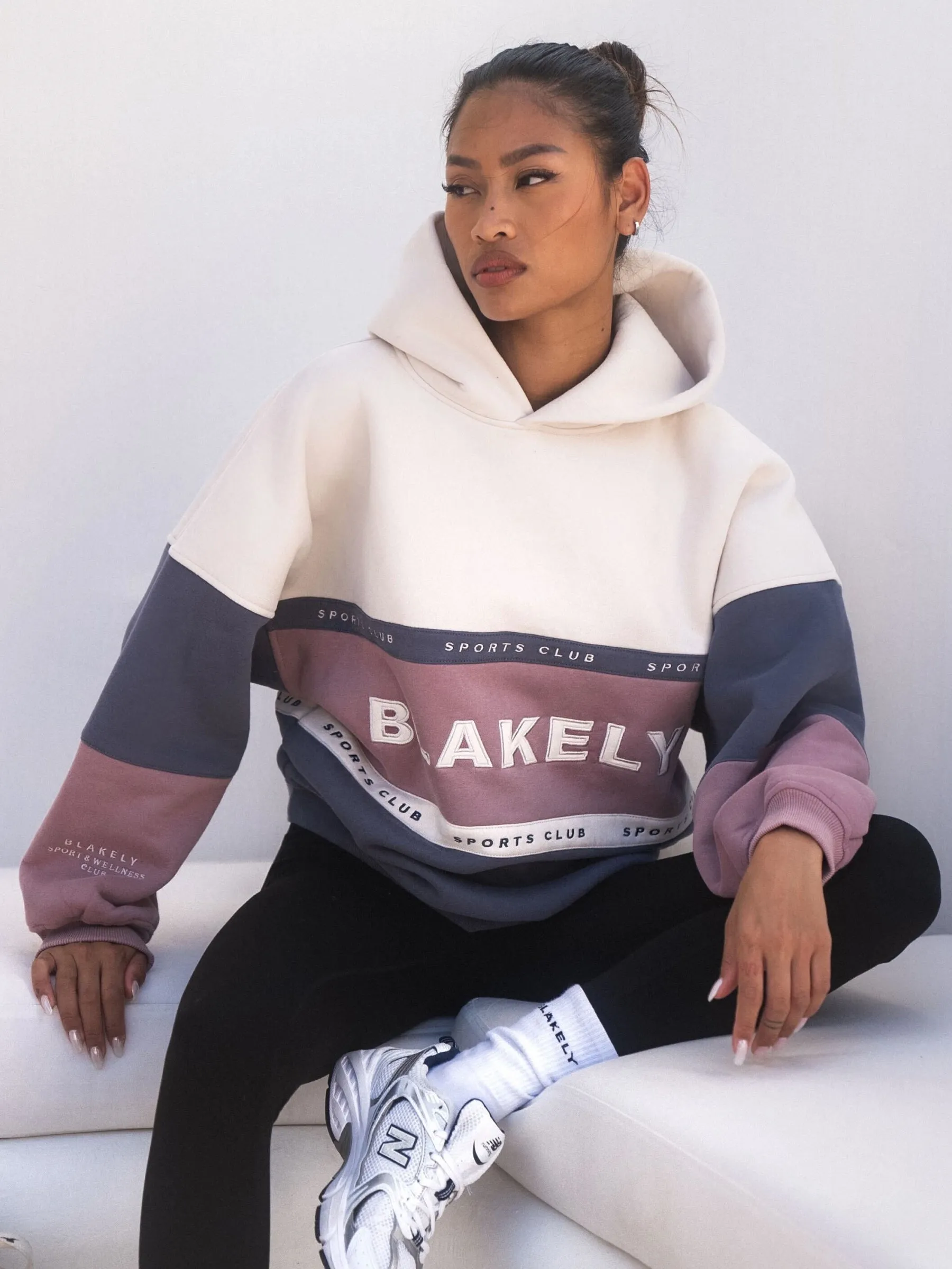Alpine Oversized Hoodie - Dusty Pink Seasonal Wardrobe