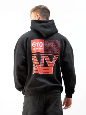 Tribeca 610 Relaxed Hoodie - Black Lynx like Snow Wear