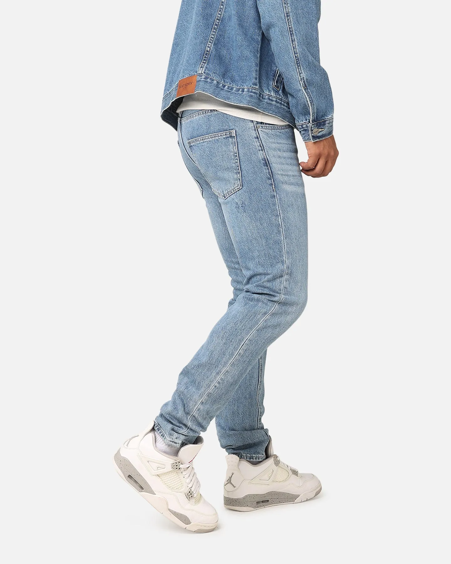 Multi Pocket Utility Saint Morta Fimi Jeans Blue Denim