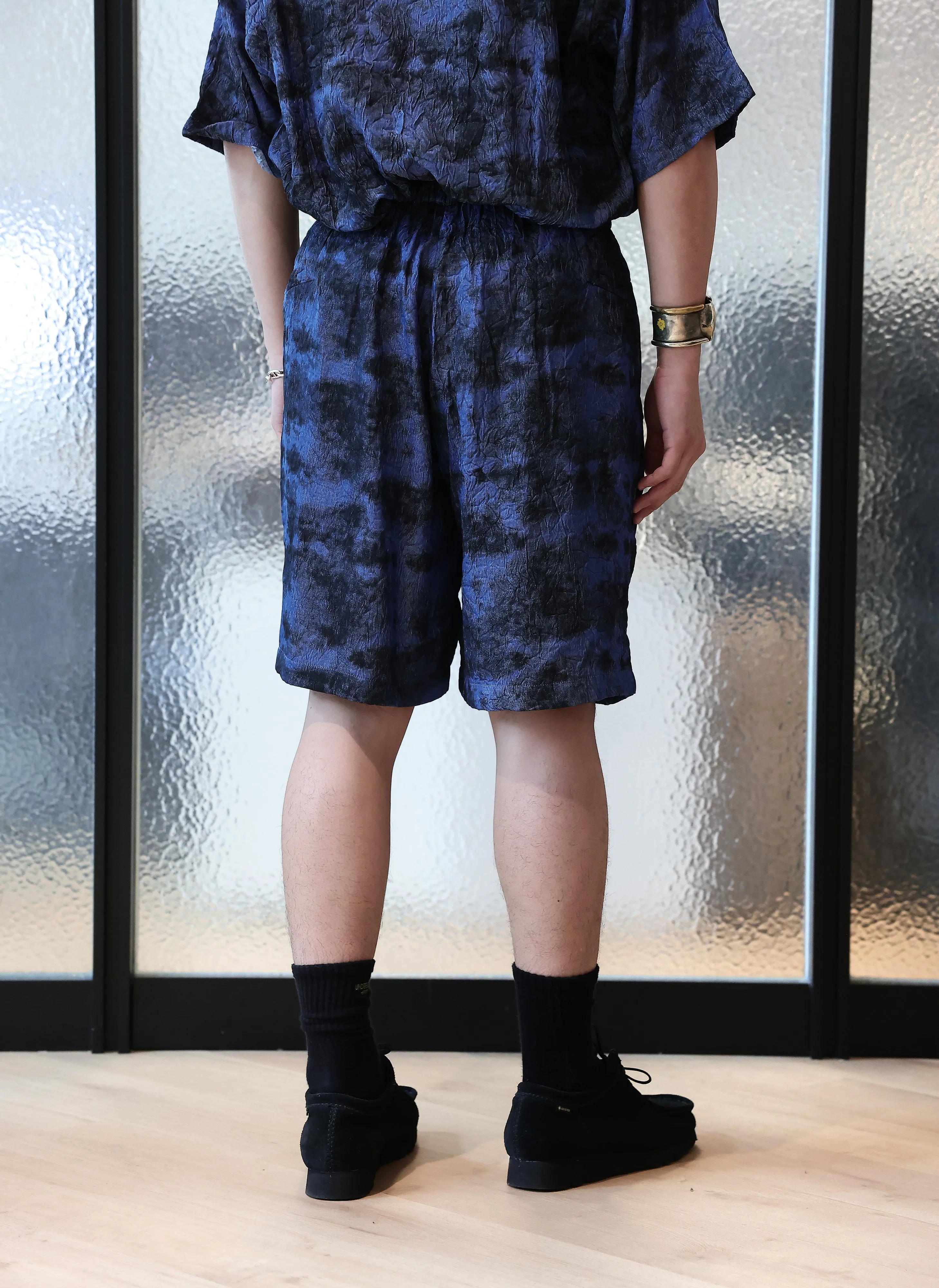 Office Mood ButterSoftKnit Jacquard Crinkle Shorts