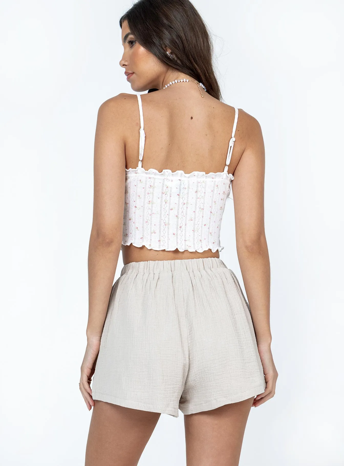 Mateo Shorts Beige Global Cool