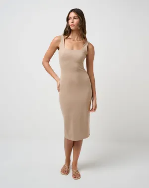 Friday Ponte Midi Dress Flow Core AbrasiveReinforcedZones