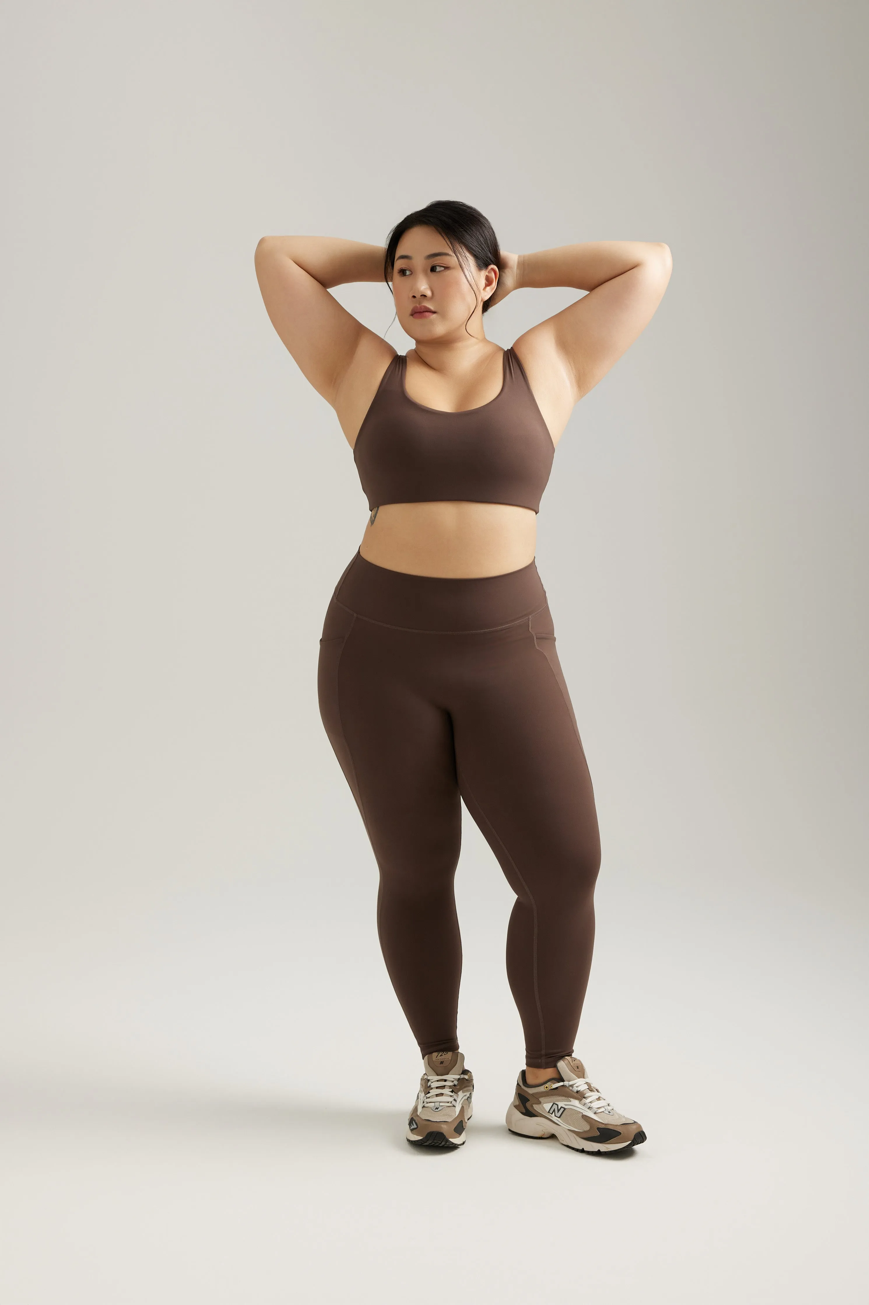 temperature regulation Circle Back Bra 2.0 in Espresso