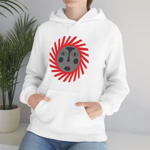 Reinforced Edges Bow Accents Ladies Hooded Sweatshirt