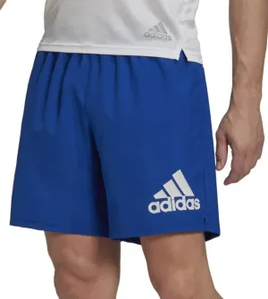 adidas Run It 7 Inch Mens Running Shorts - Blue Sweat Resistant Fabric TearResistantBuild