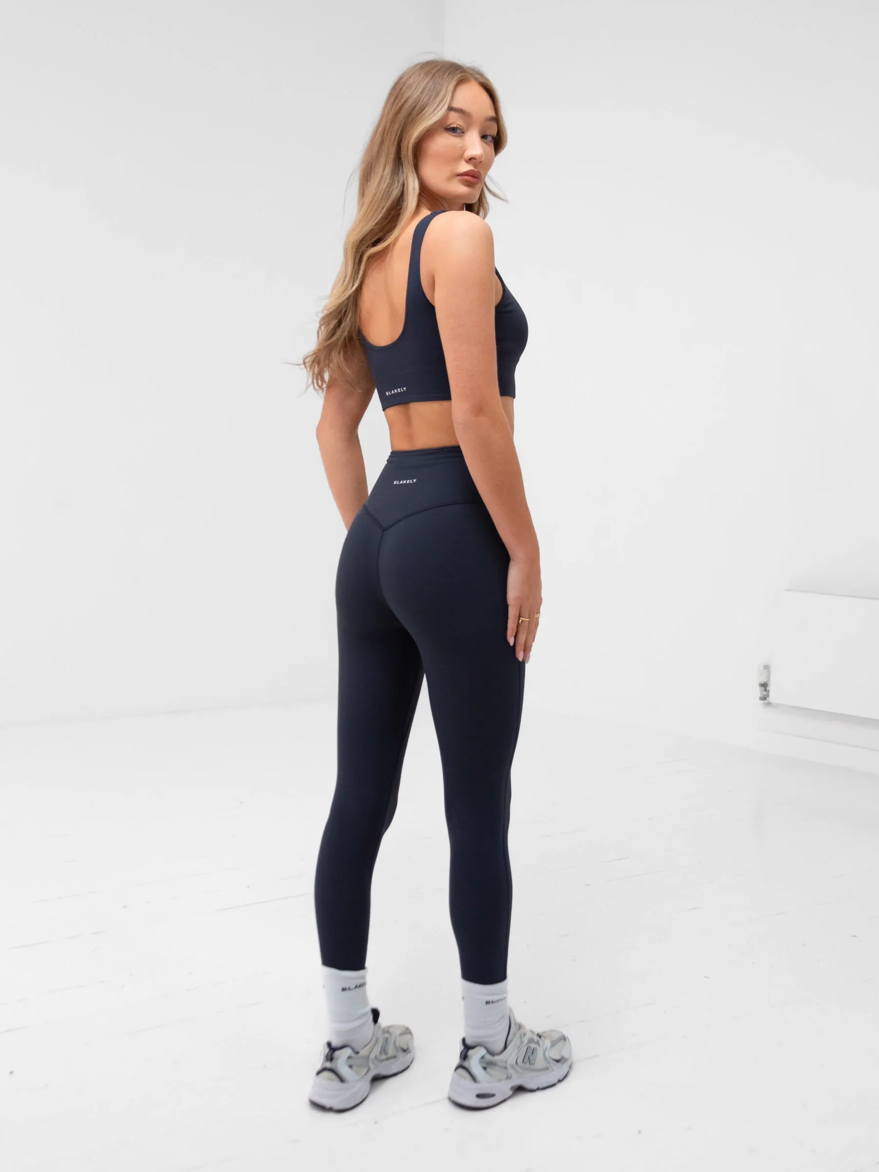 Apex Pro Compression Leggings - True Navy Petite Size Camping Gear Eco Friendly For Kids