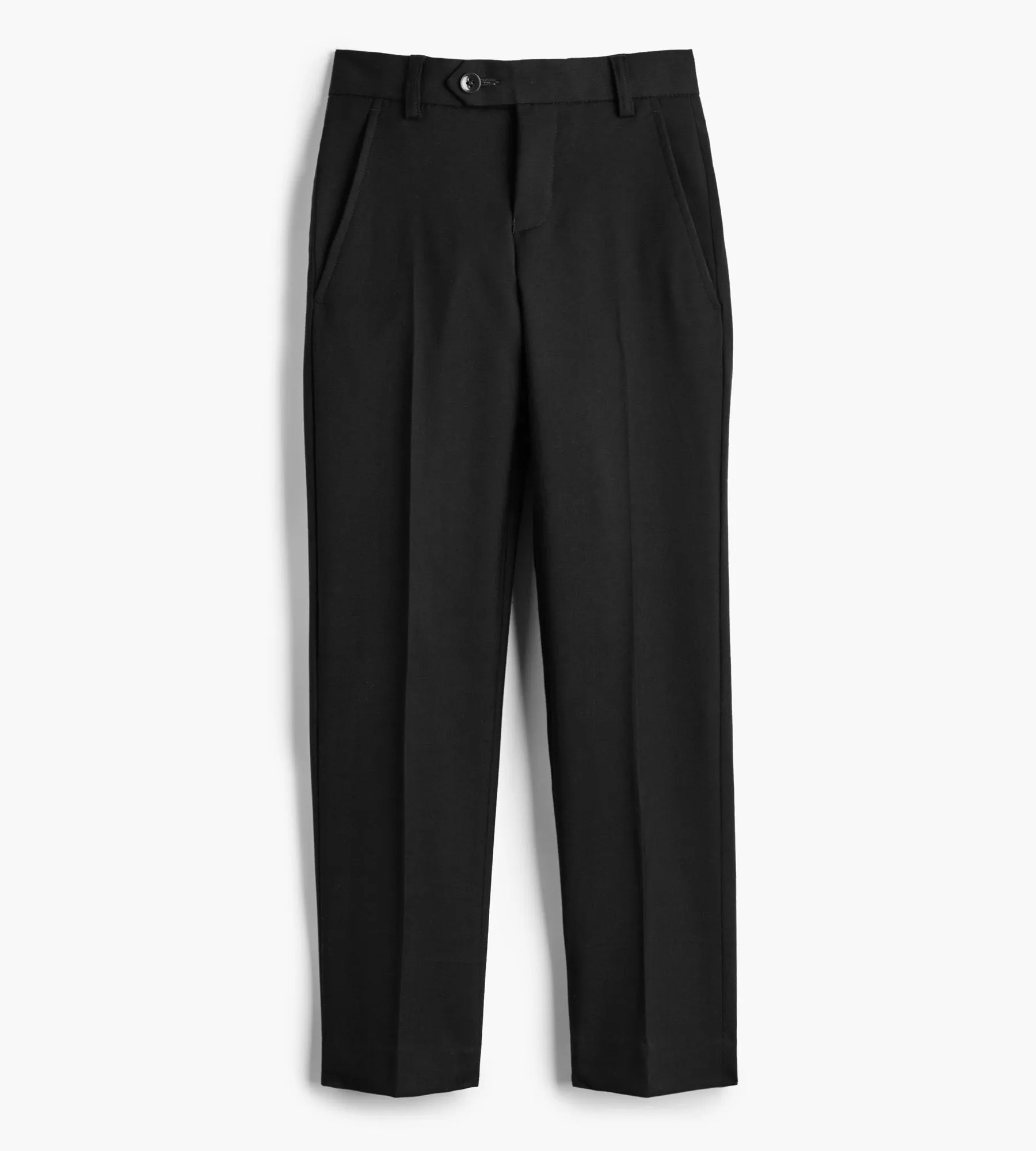 Boys Solid Suit Pants Core Movement Flat Lock Seams