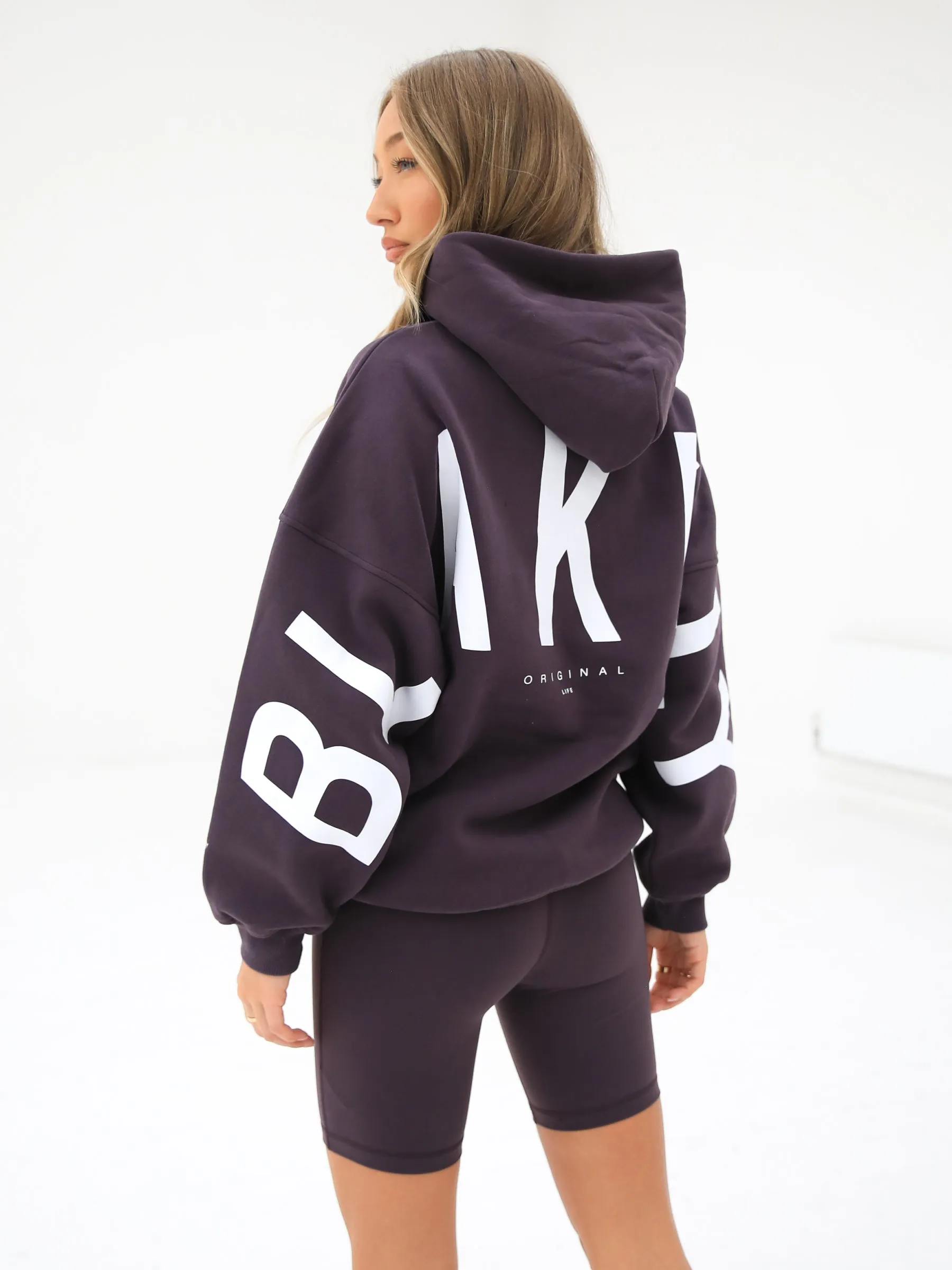Isabel Oversized Hoodie - Plum Hedgehog like Ramadan wear