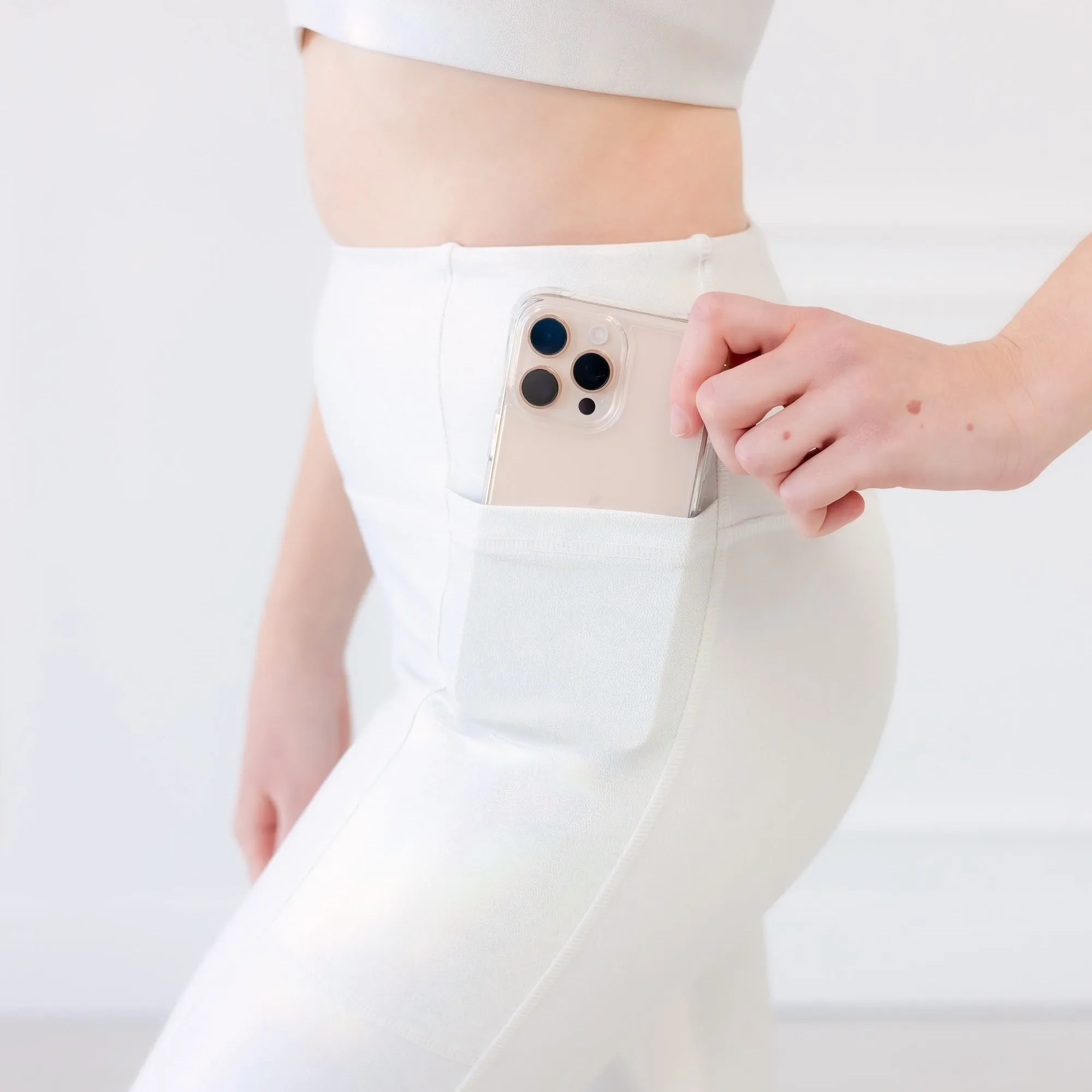 Perfect Fit Non Irritating Seams Pearl Prism Leggings
