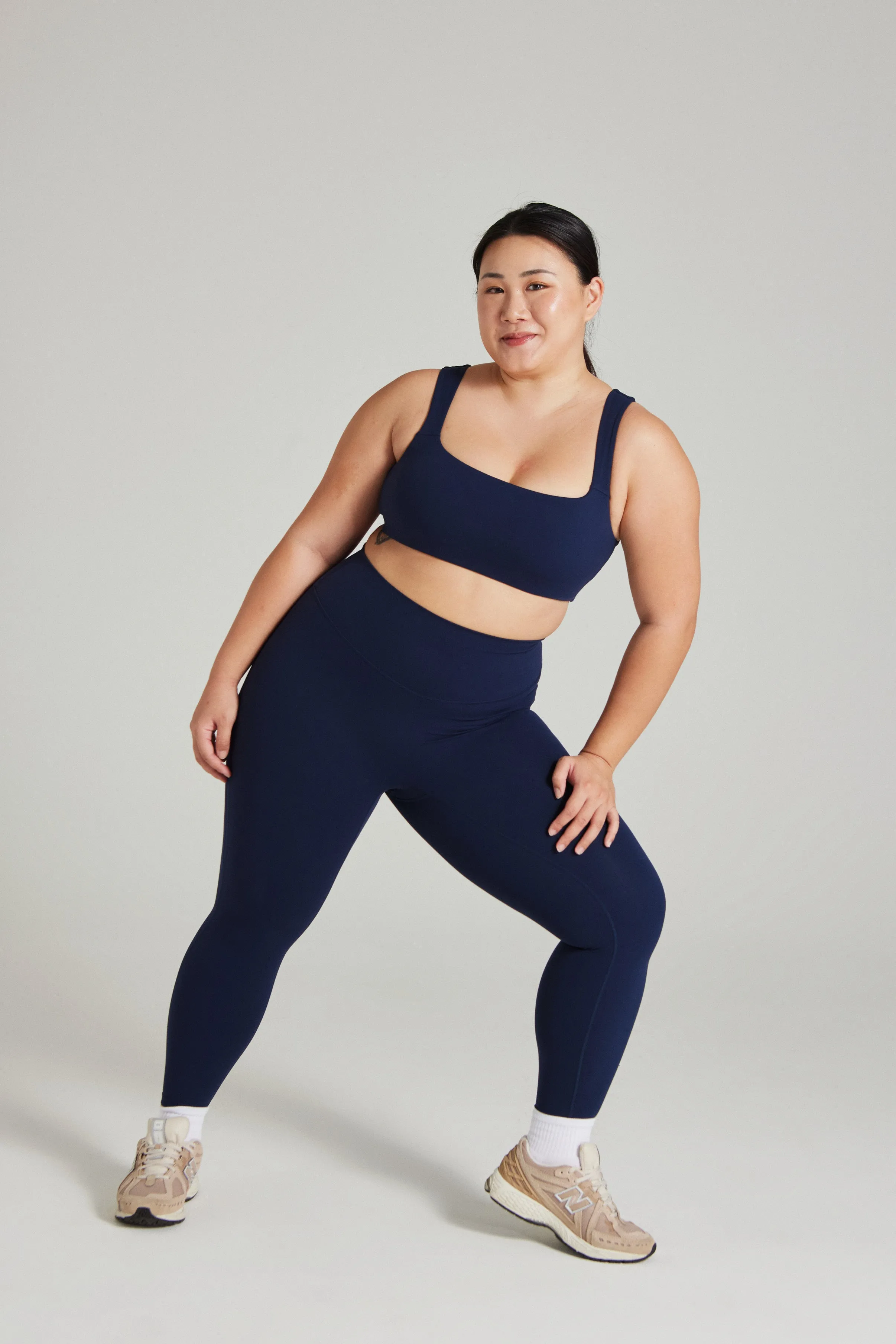 Square Neck Bra in Dive Enhanced Core Stability Versatile use