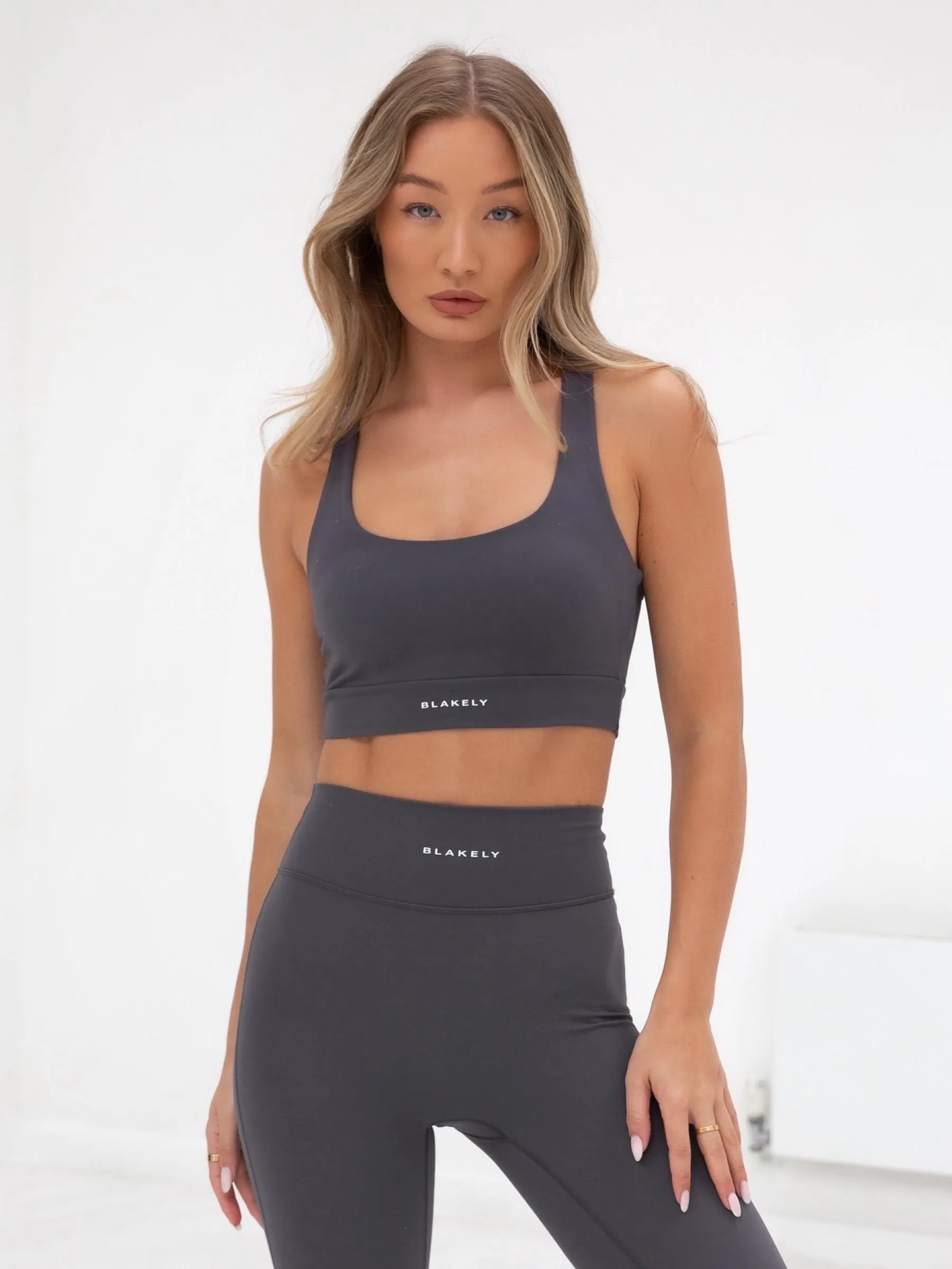 Wireless Ultimate Active Bra - Charcoal