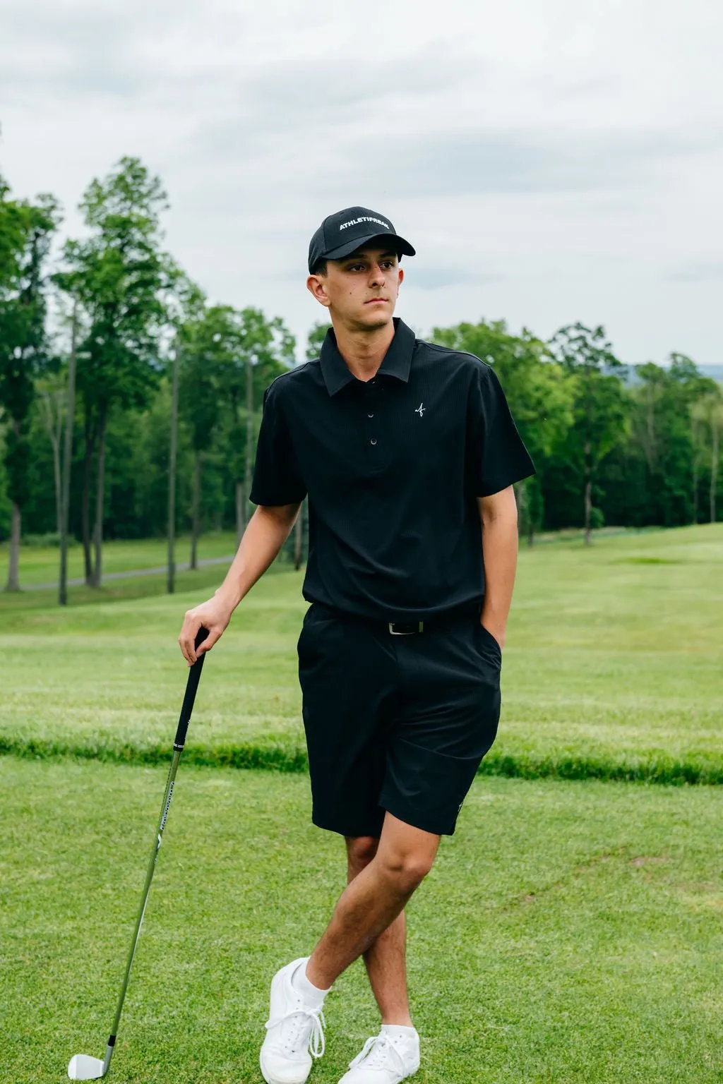 [VENTUS] Fairway Shorts - Black Camping Gear