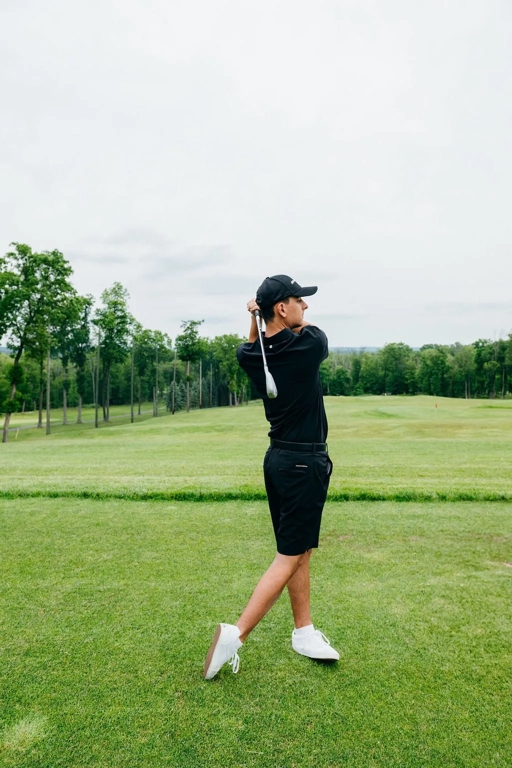 No Slip Gripper [VENTUS] Fairway Shorts - Black