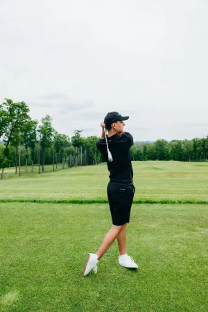 Anti - odor [VENTUS] Fairway Shorts - Black