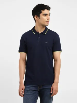 Travel Essential Men's Solid Polo T-shirt