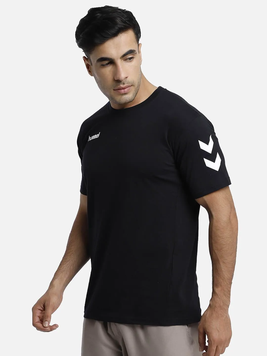 Go Cotton Poly T-Shirt Durable Stitching
