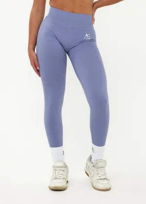 Eco Shopper Flexible Wear Eco Friendly Fitness Lover Sportlegging Dusty Lavender