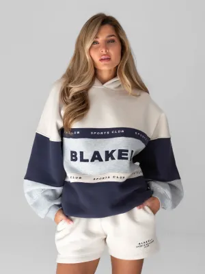 Low Carbon Dressy Casual Alpine Oversized Hoodie - Light Grey