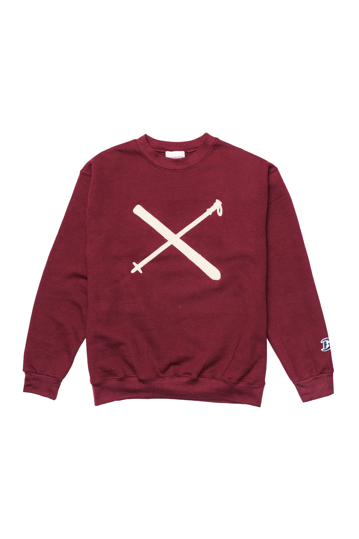 BOATHOUSE Felt Skis Crew Urban Street Style Lightweight Midlayer Option