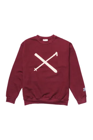 BOATHOUSE Felt Skis Crew Urban Street Style Lightweight Midlayer Option