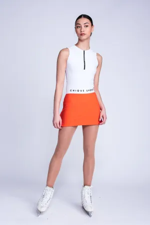 Fearless Skirt in Orange Tailored Fit All Time Fit
