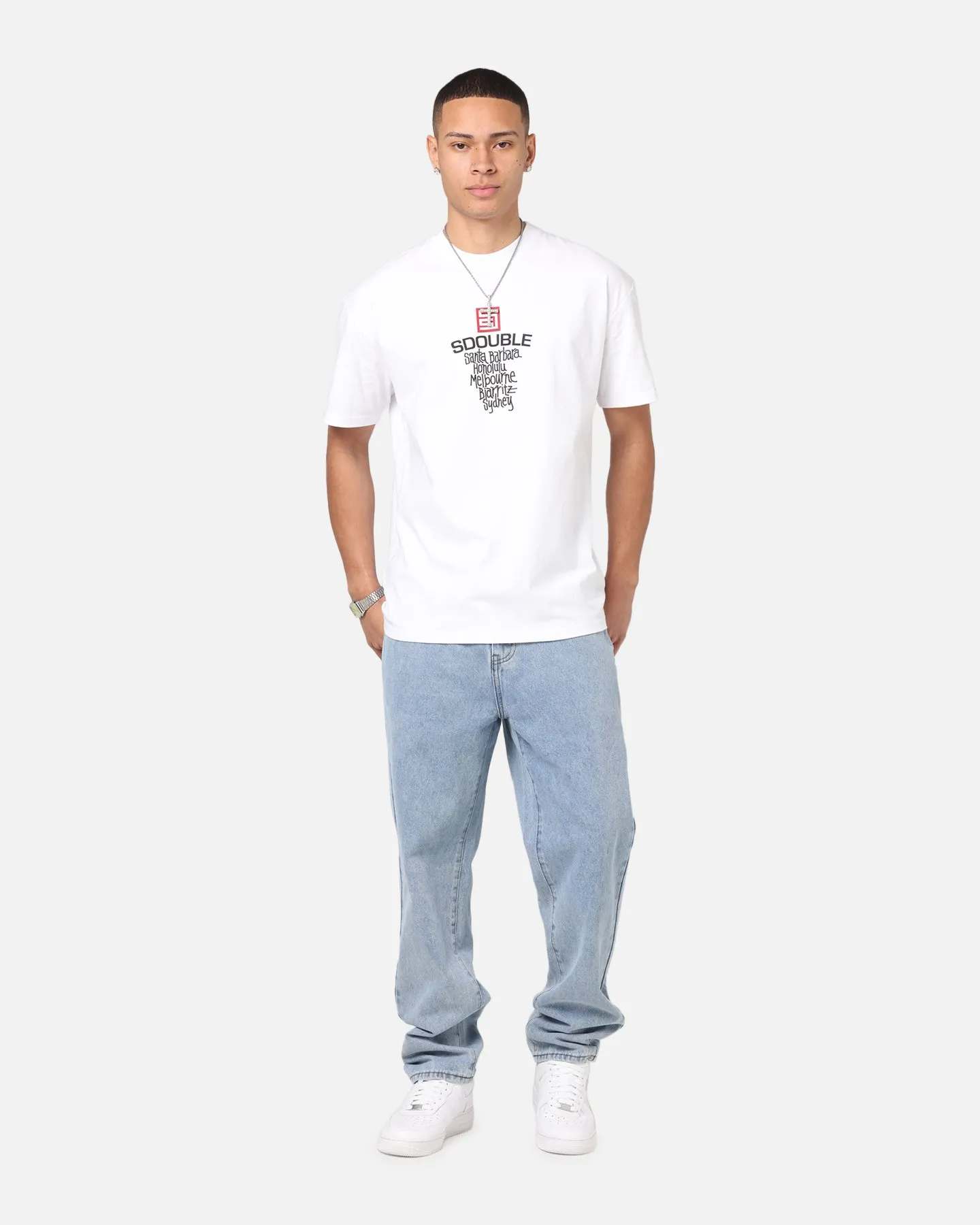S Double Denim Standard Jeans Super Light Eco Friendly Lightweight Modern Travel Style