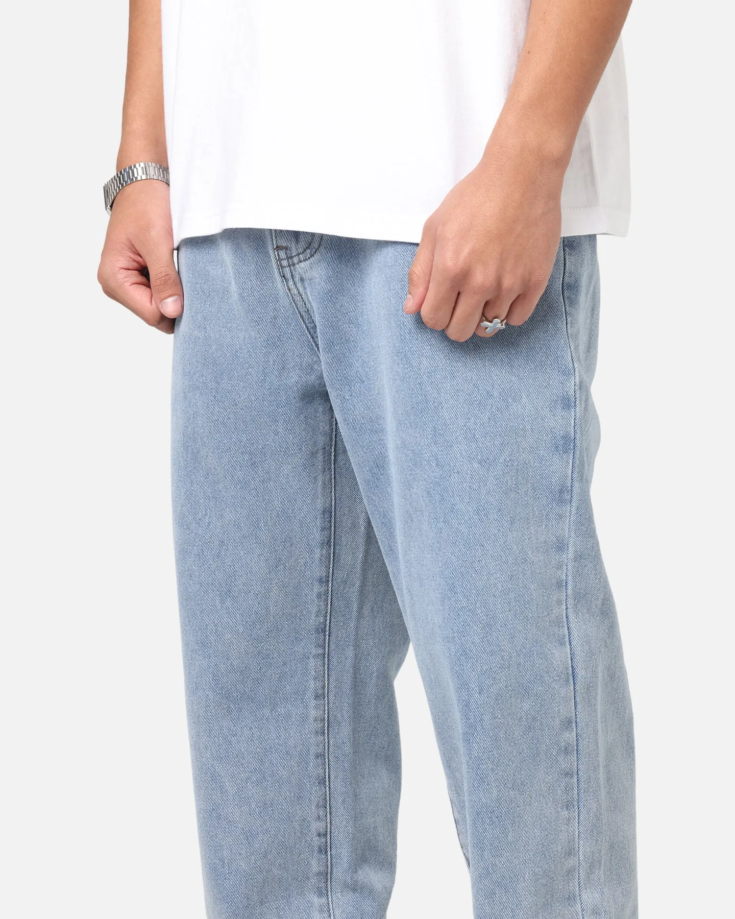 Daywear Option Vintage Lover Smooth Bold S Double Denim Standard Jeans Super Light