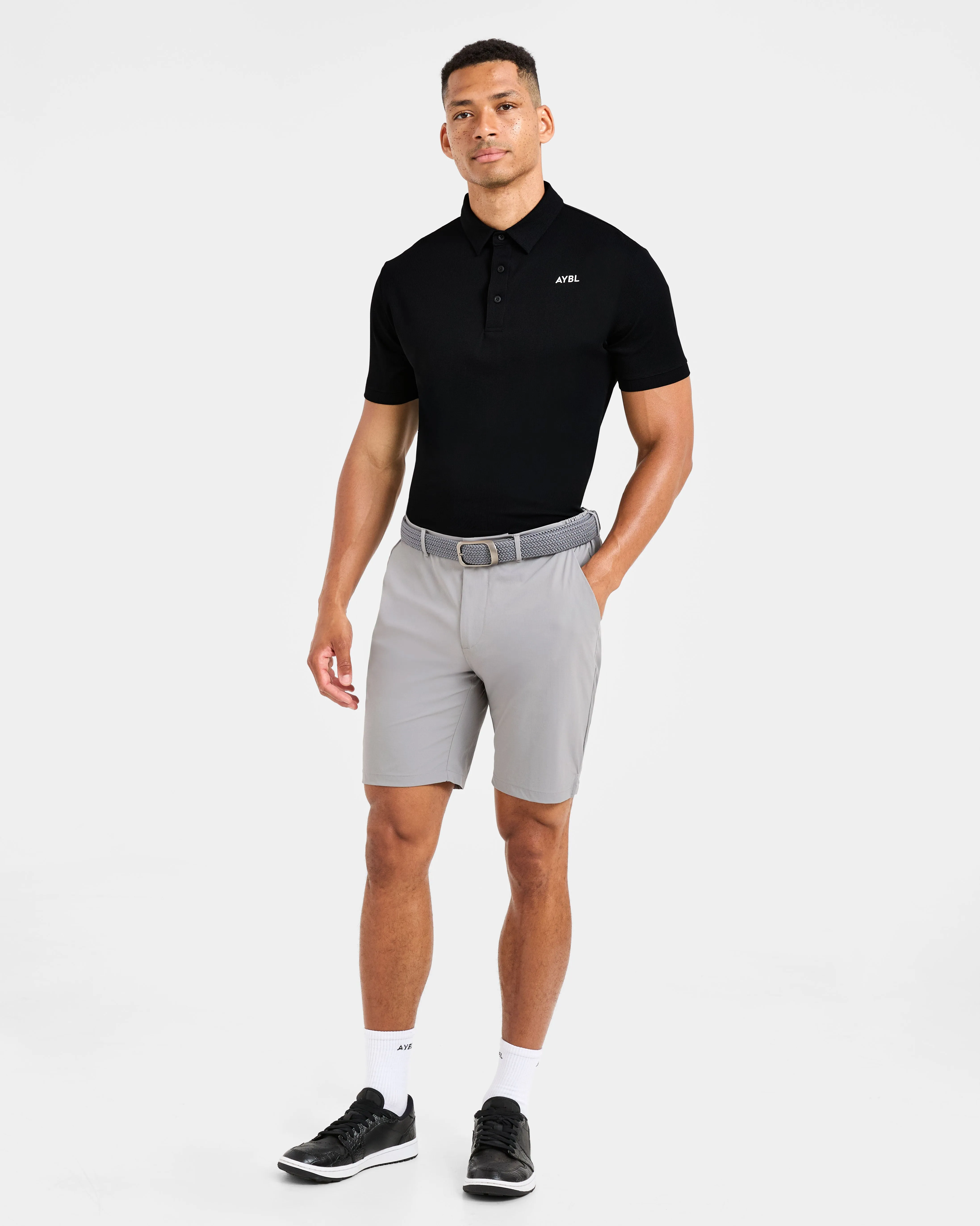 Summer Fashion Precision Polo - Black