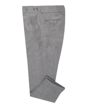 EThomas Wool Cashmere: Ash Twill Stylish Fit
