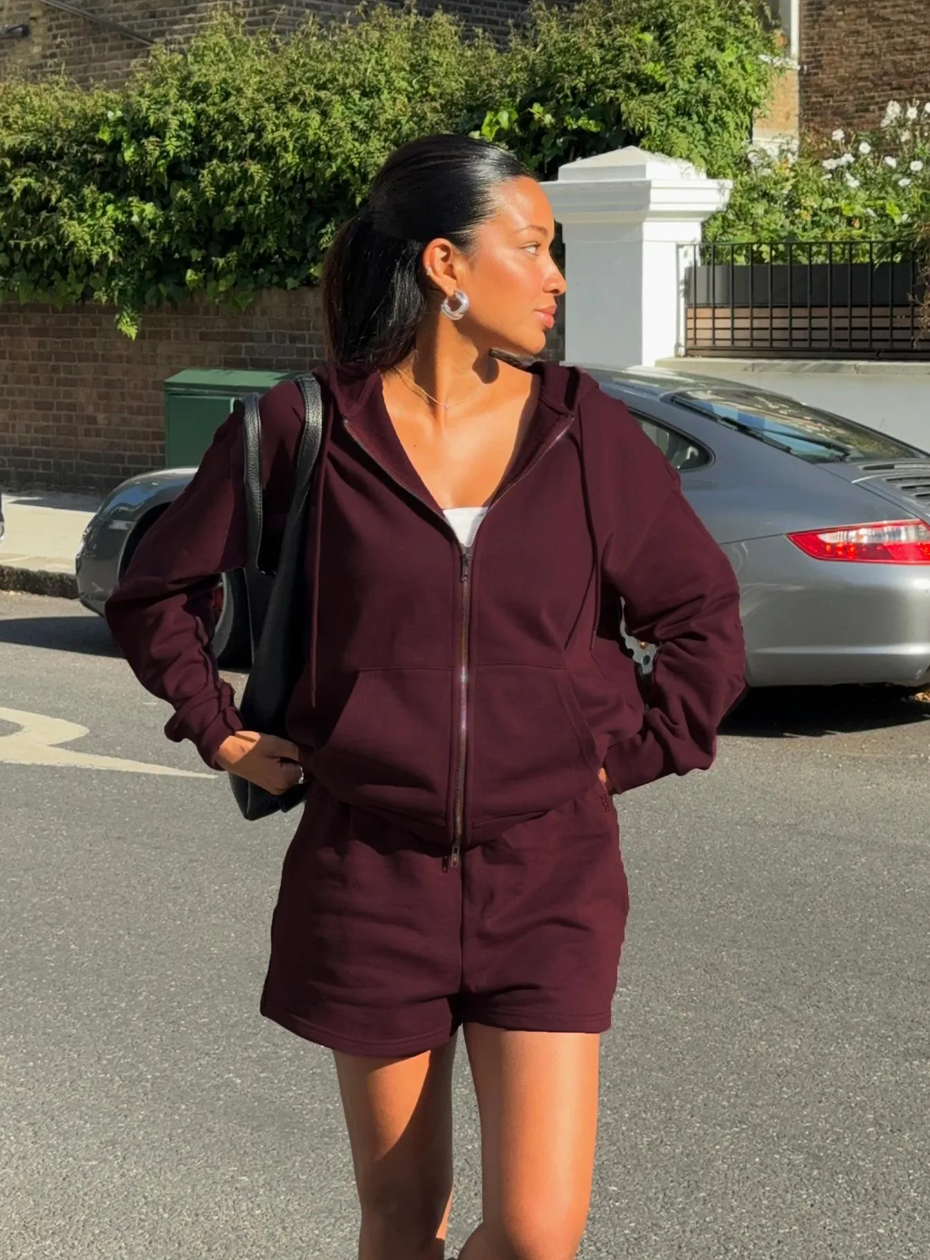 MoistureWicking Technology DurableBlend All Day Short Wine