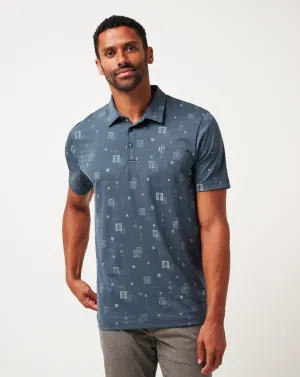 Quick Trip Polo Flatlock stitching