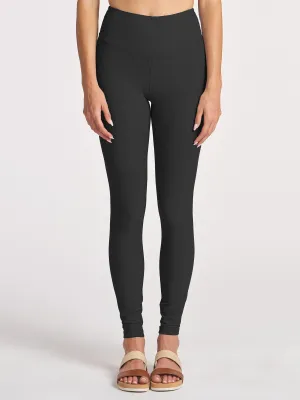 Grid 7/8 Legging Lightweight Performance Fabric Unisex Style Four Way