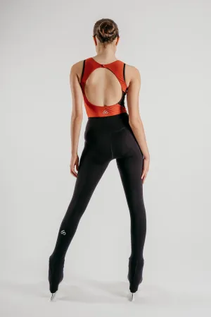 Phoenix On Ice Leggings in Black Work Commute Extra Soft