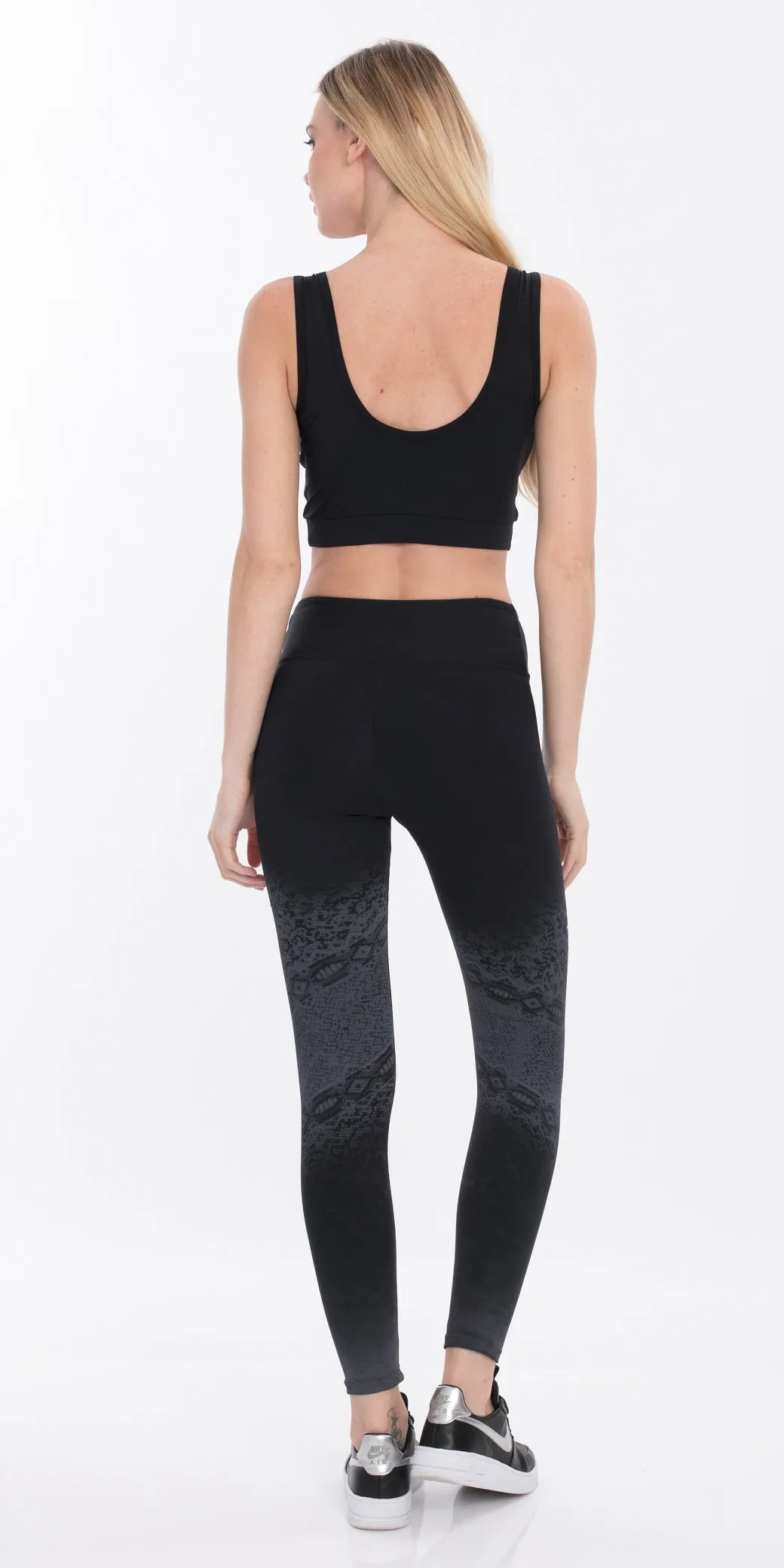 Vintage Legging Fitness Lover Cycling Trip Solid Color