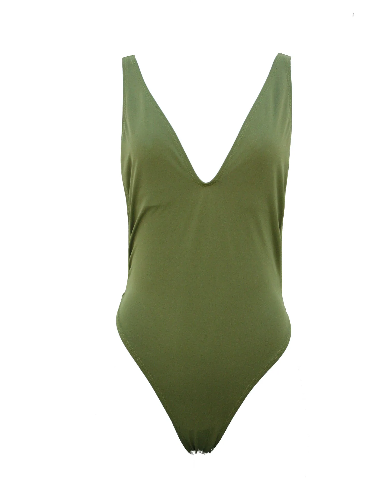 Backless-Option Laser Cut Edges Sirena One Piece