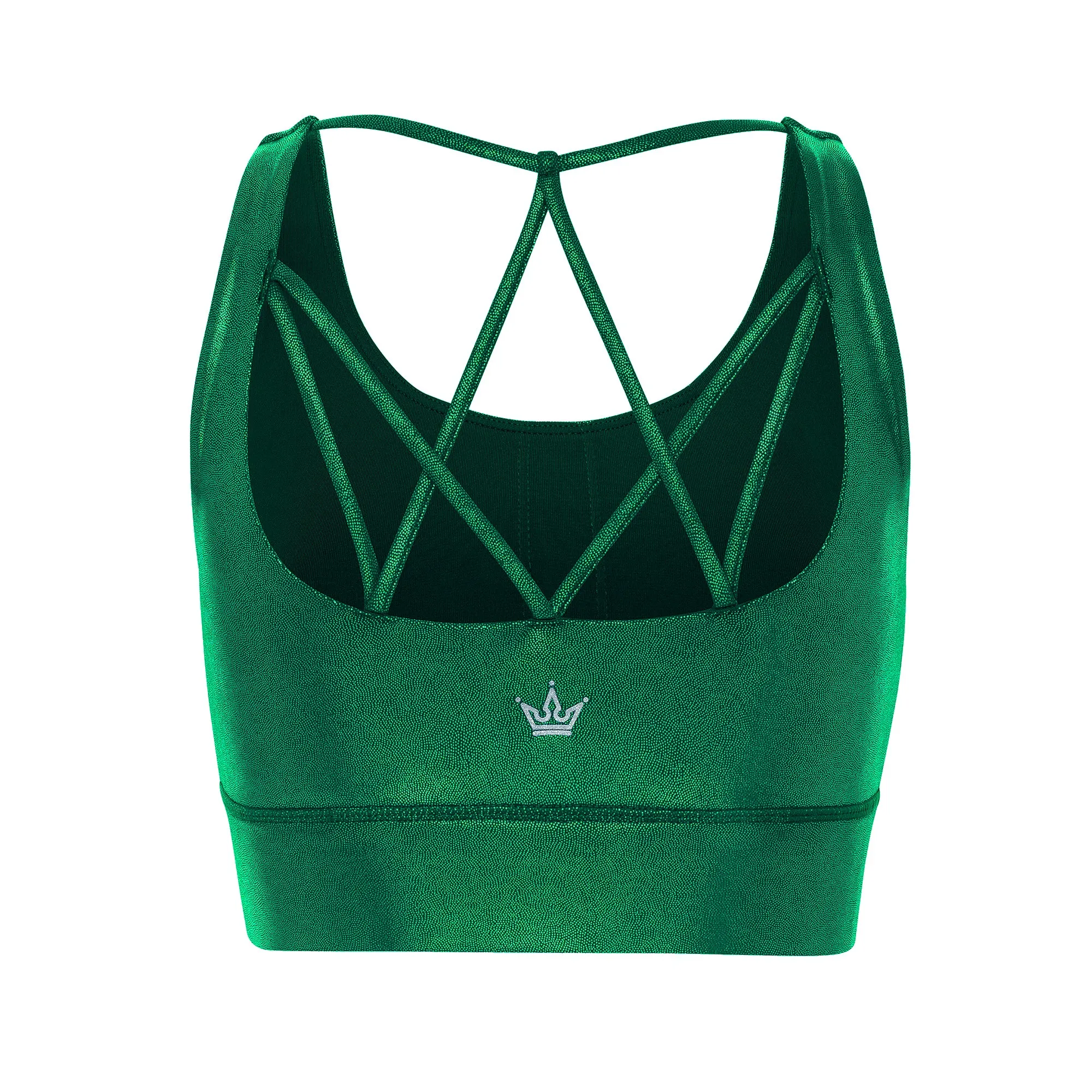 Neutral athletic apparel Emerald Jewel Sports Bra