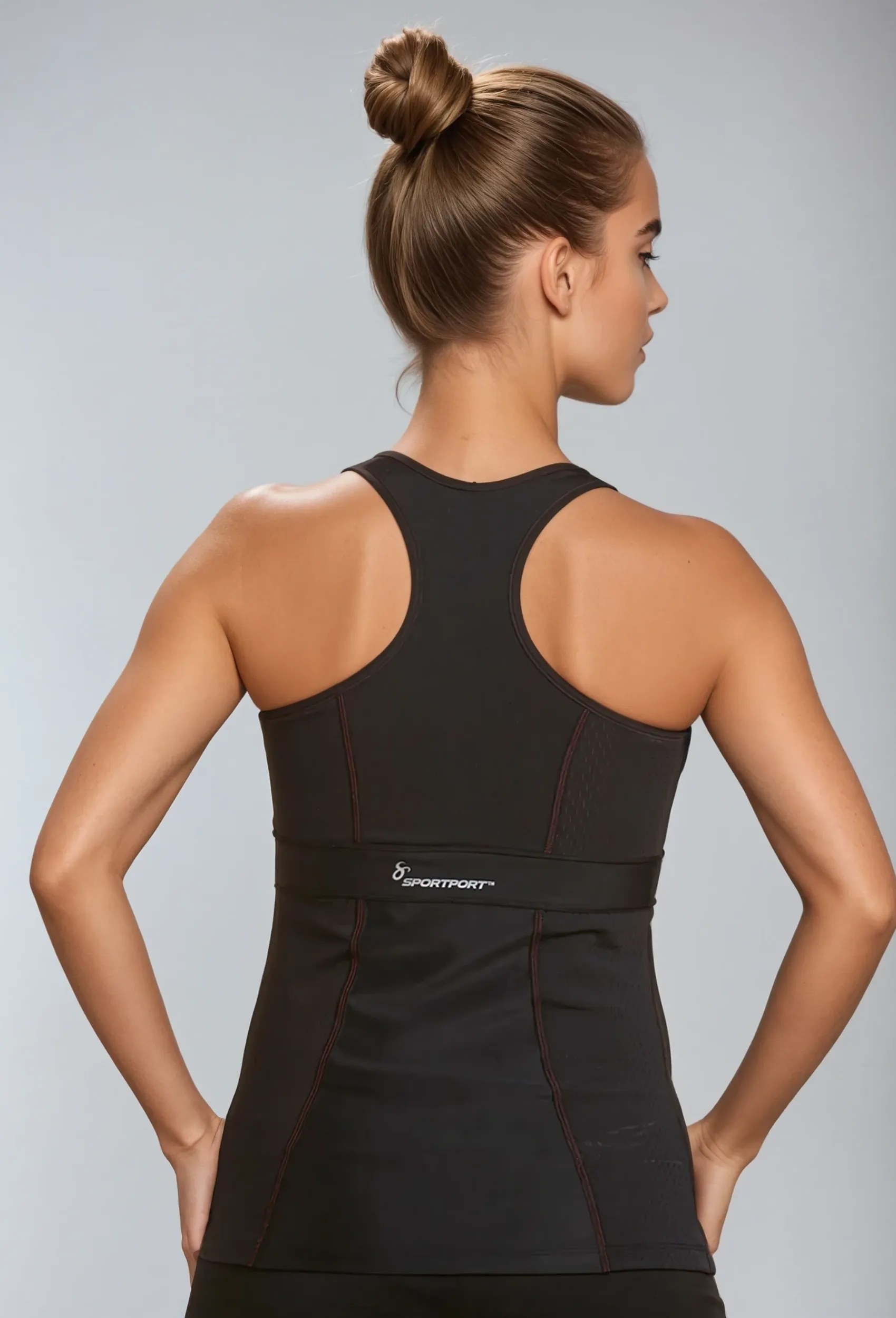 Layered construction Flexible Use Zephyr Tank Workout Top