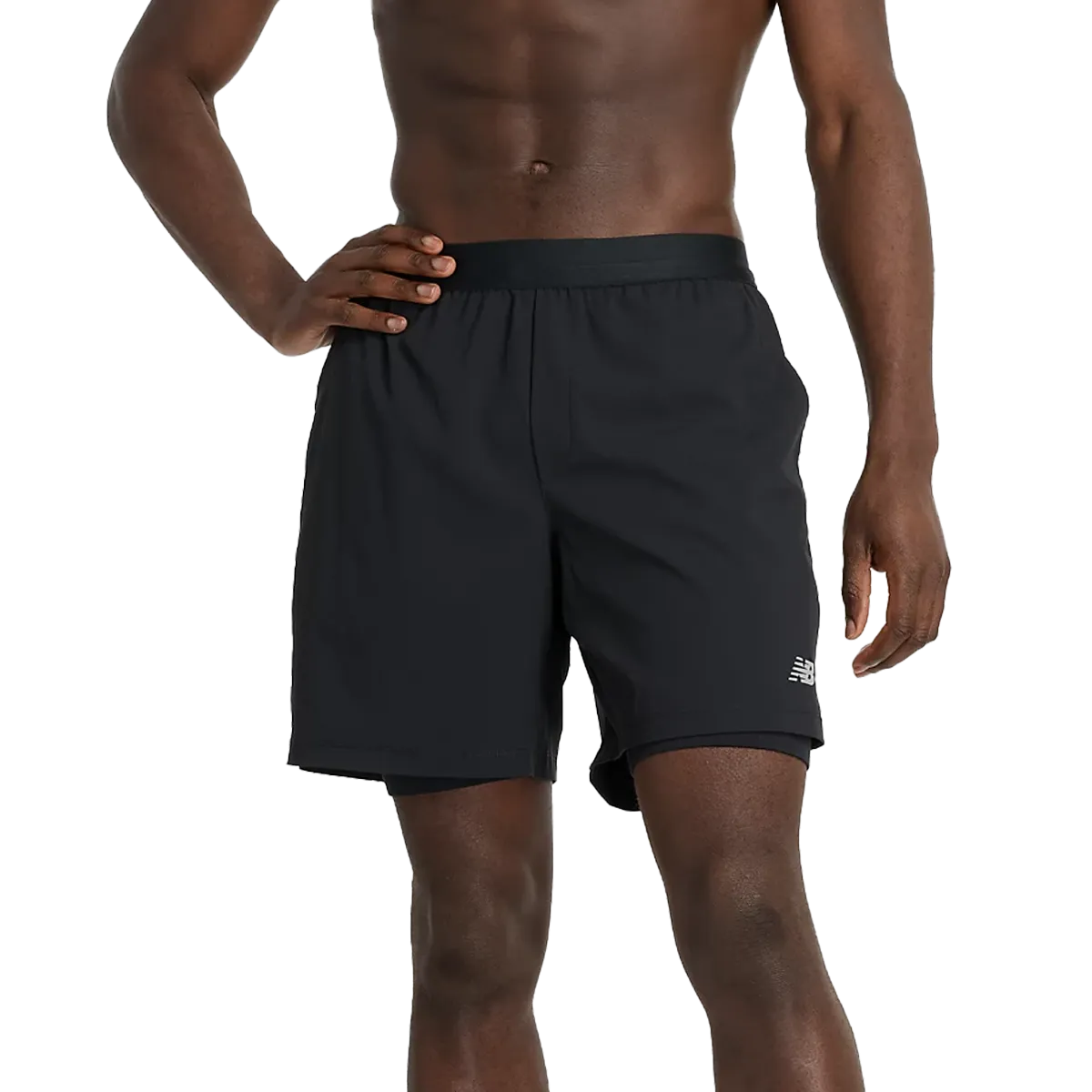 Men's AC Lined 2-in-1 Short 7" Easy Match Eco Friendly Dye