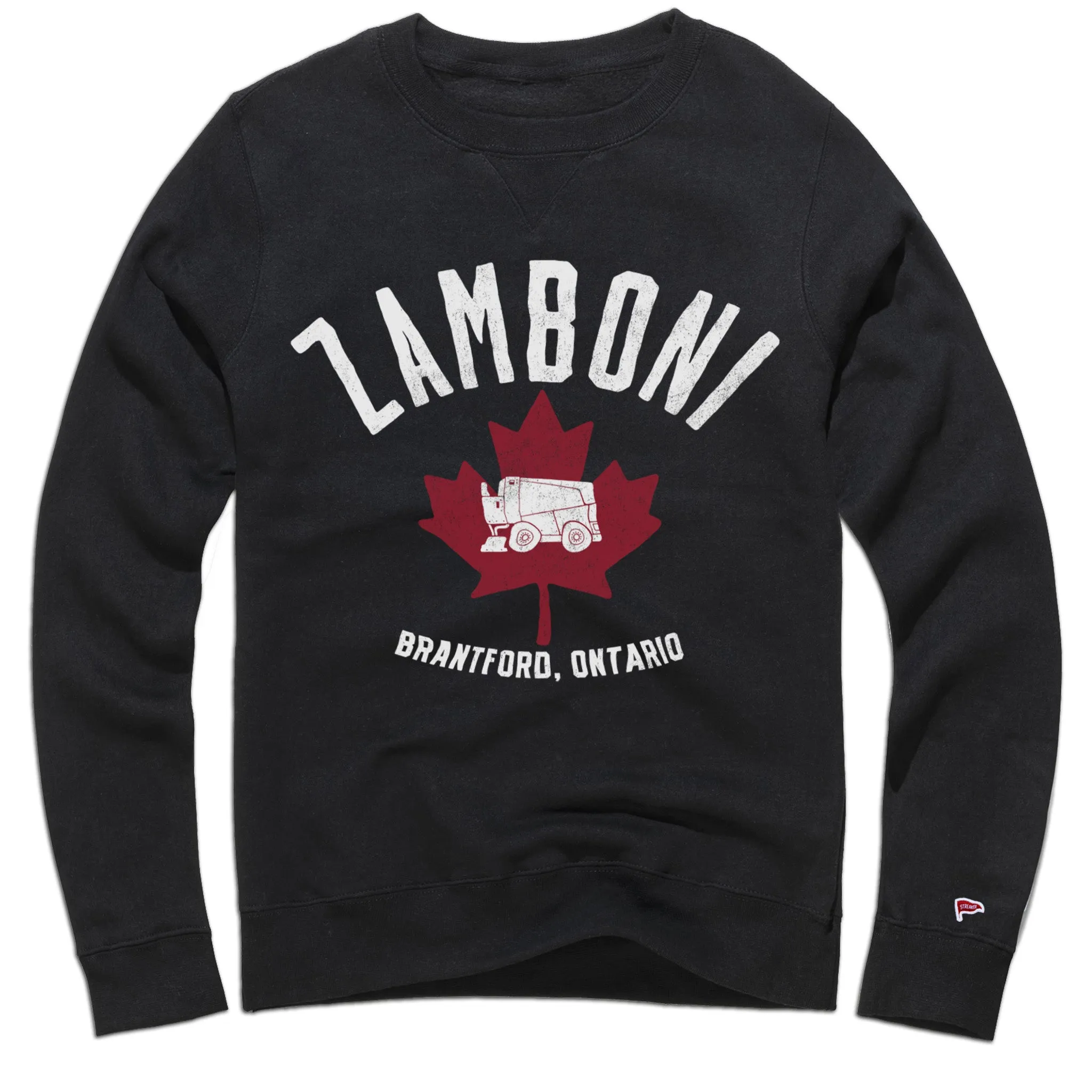 Zamboni Canada Crewneck Pastel color Leopard like