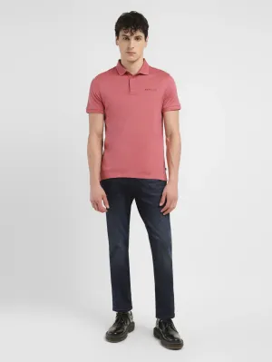 Men's Redloop Solid Slim Fit Polo T-shirt Golf Outfit