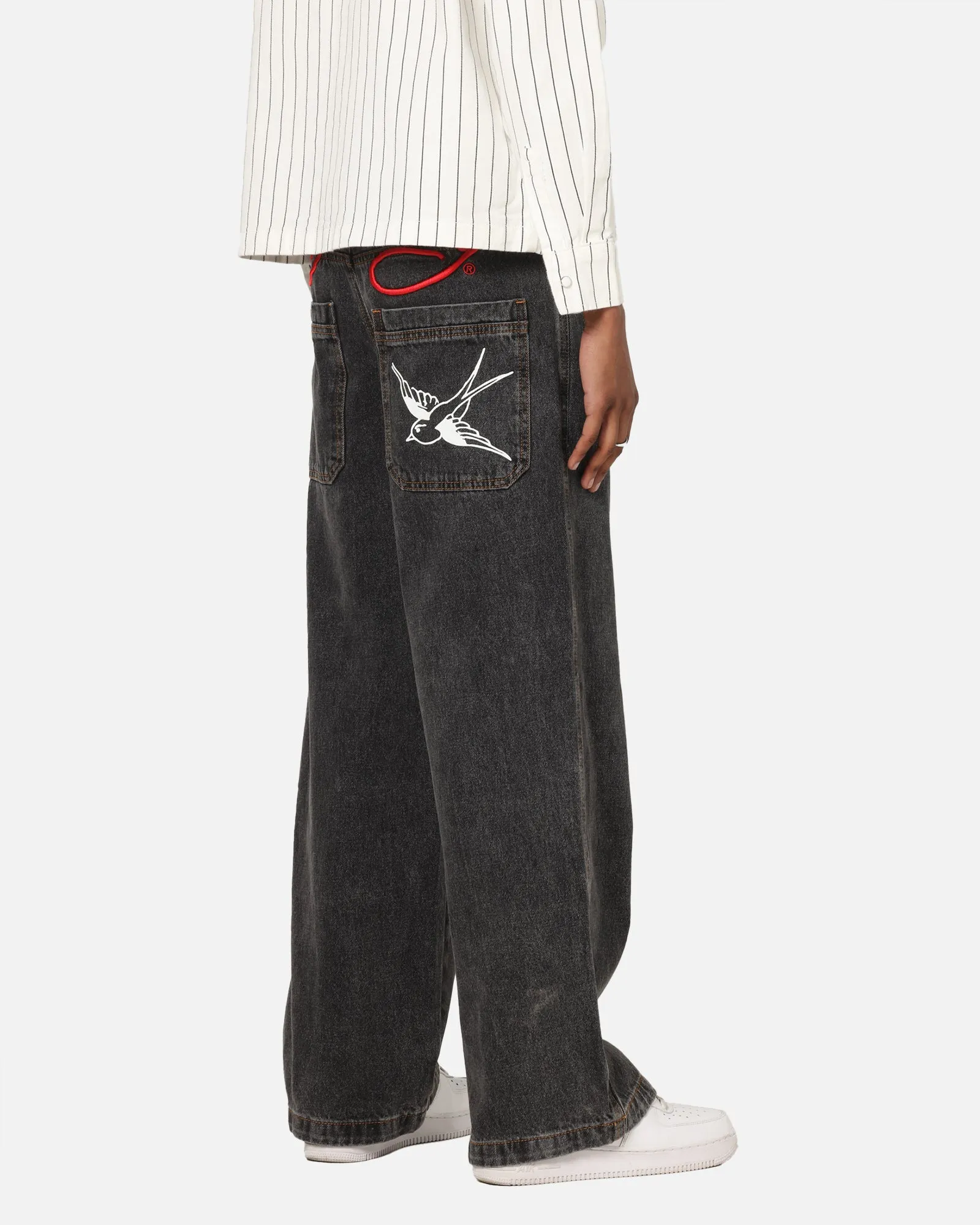 Ed Hardy Wide Leg Jeans Black Outdoor Enthusiast Premium Home Comfort Brunch Outfit Traveler Gear