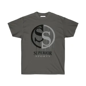 Men Short Sleeve Ultra Cotton Tee Heavyweight Weave