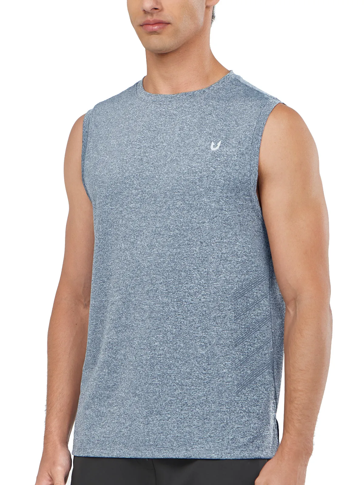 Men's Athletic Sleeveless Shirts Dry Fit Workout Tank Tops for Running rural scene suitable for firefighters