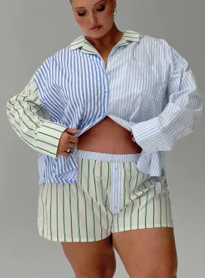 Broady Boxer Shorts Multi Curve Mature Charm