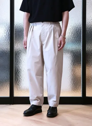 Lt. weight Cotton Touch Solotex Pleats Pants Stretchable Fabric